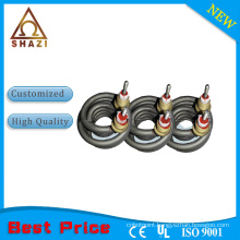 Coil heaters and heating element